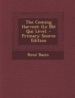 Front cover_The Coming Harvest