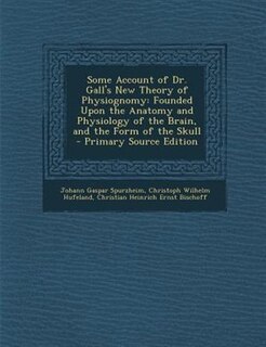 Some Account of Dr. Gall's New Theory of Physiognomy: Founded Upon the Anatomy and Physiology of the Brain, and the Form of the Skull - Primary Source Ed