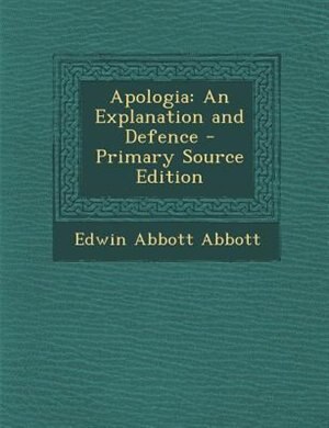 Front cover_Apologia