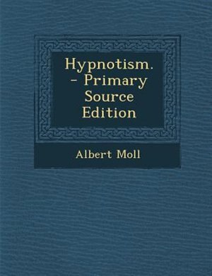 Couverture_Hypnotism.  - Primary Source Edition