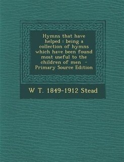 Front cover_Hymns that have helped