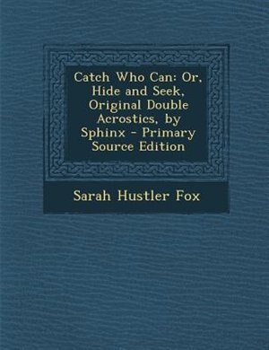 Front cover_Catch Who Can