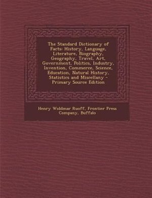 Front cover_The Standard Dictionary of Facts