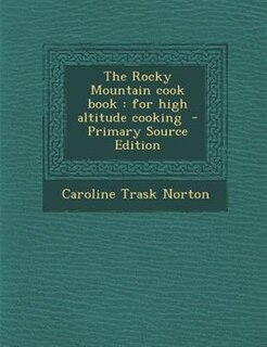 Front cover_The Rocky Mountain cook book