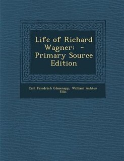 Couverture_Life of Richard Wagner
