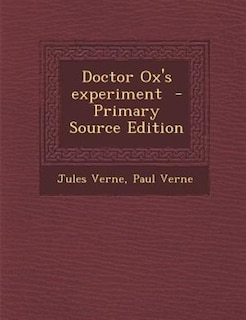 Couverture_Doctor Ox's experiment