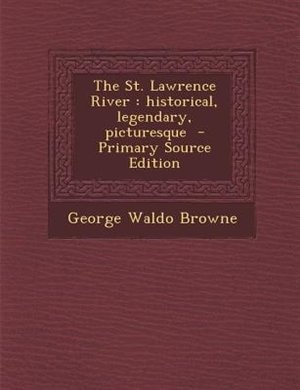 Couverture_The St. Lawrence River