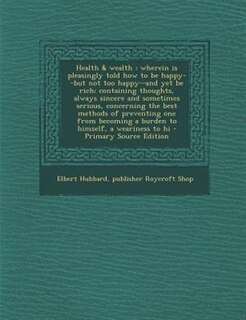 Couverture_Health & wealth