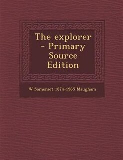 Front cover_The explorer  - Primary Source Edition