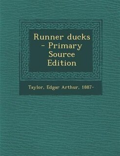 Front cover_Runner ducks
