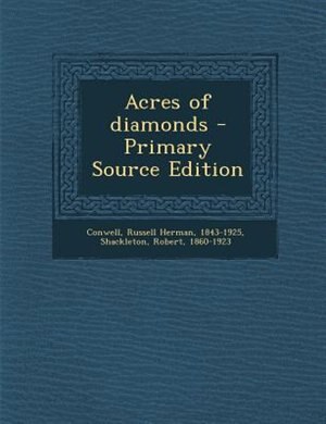 Front cover_Acres of diamonds