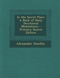 Front cover_In the Secret Place