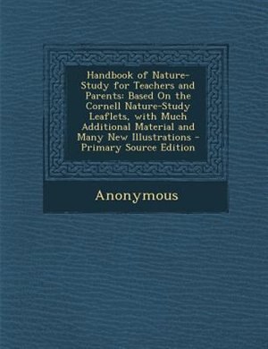 Front cover_Handbook of Nature-Study for Teachers and Parents