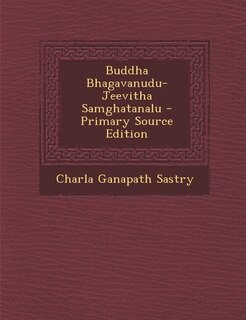 Front cover_Buddha Bhagavanudu-Jeevitha Samghatanalu