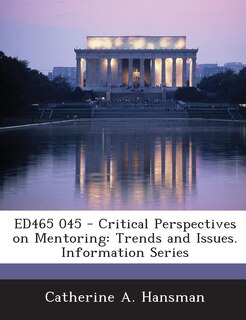Front cover_ED465 045 - Critical Perspectives on Mentoring