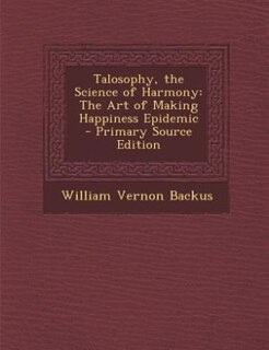 Front cover_Talosophy, the Science of Harmony