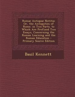 Couverture_Romae Antiquae Notitia