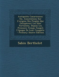 Couverture_Antiquités Canariennes
