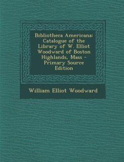 Front cover_Bibliotheca Americana