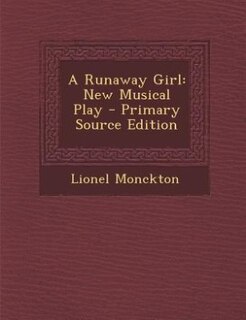 Front cover_A Runaway Girl