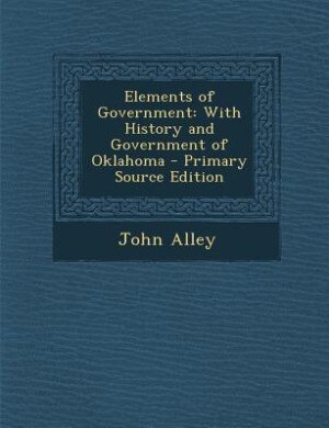 Front cover_Elements of Government