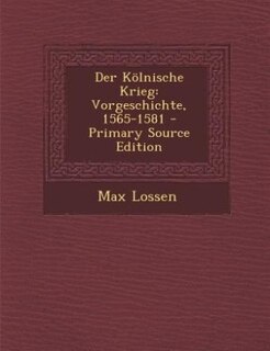 Front cover_Der Kölnische Krieg