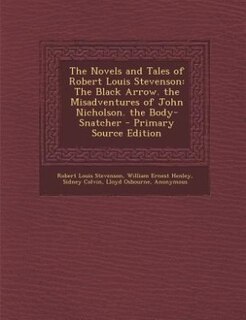 Front cover_The Novels and Tales of Robert Louis Stevenson