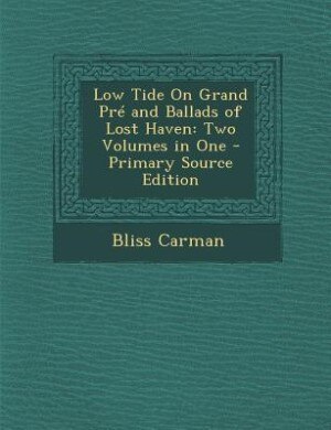 Front cover_Low Tide On Grand Pré and Ballads of Lost Haven