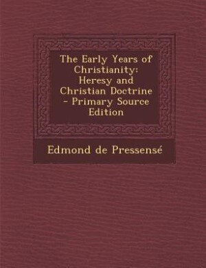 Couverture_The Early Years of Christianity