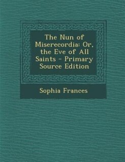 Front cover_The Nun of Miserecordia