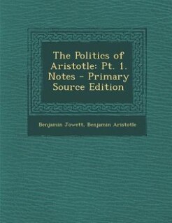 Front cover_The Politics of Aristotle