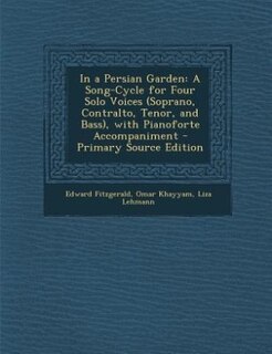 Front cover_In a Persian Garden
