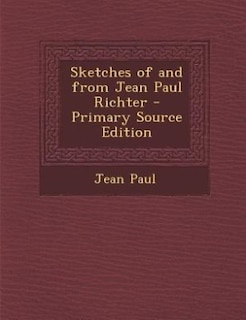 Couverture_Sketches of and from Jean Paul Richter