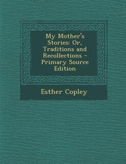 Front cover_My Mother's Stories