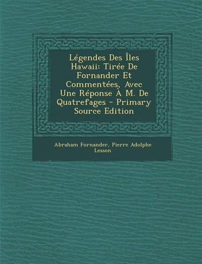 Front cover_Légendes Des Îles Hawaii