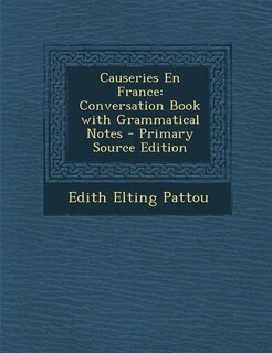 Front cover_Causeries En France