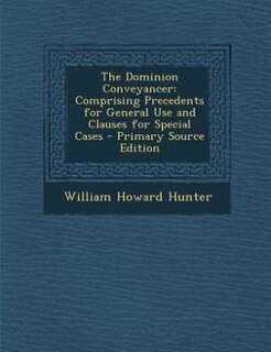 Couverture_The Dominion Conveyancer