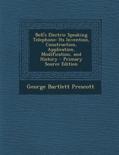 Front cover_Bell's Electric Speaking Telephone