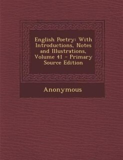 Front cover_English Poetry
