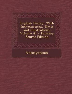 Front cover_English Poetry