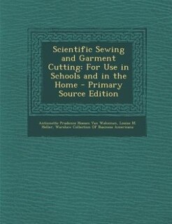 Front cover_Scientific Sewing and Garment Cutting