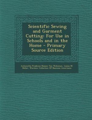 Front cover_Scientific Sewing and Garment Cutting
