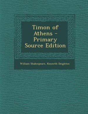 Front cover_Timon of Athens - Primary Source Edition