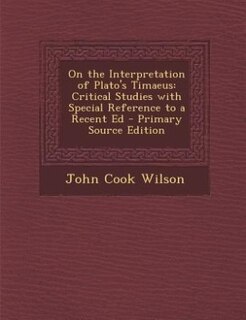 Couverture_On the Interpretation of Plato's Timaeus