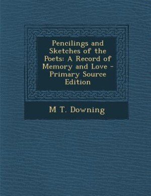 Front cover_Pencilings and Sketches of the Poets