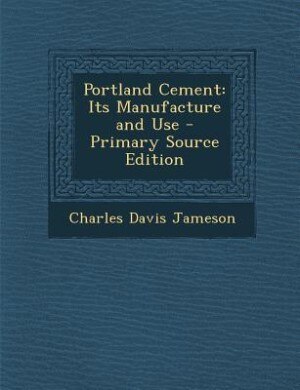 Front cover_Portland Cement