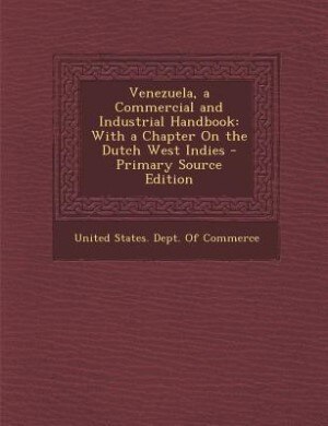 Front cover_Venezuela, a Commercial and Industrial Handbook