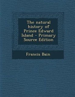 Couverture_The natural history of Prince Edward Island