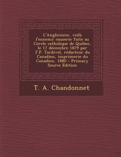 Couverture_L'Anglicisme, voilà l'ennemi