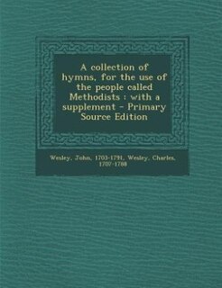 Front cover_A collection of hymns, for the use of the people called Methodists